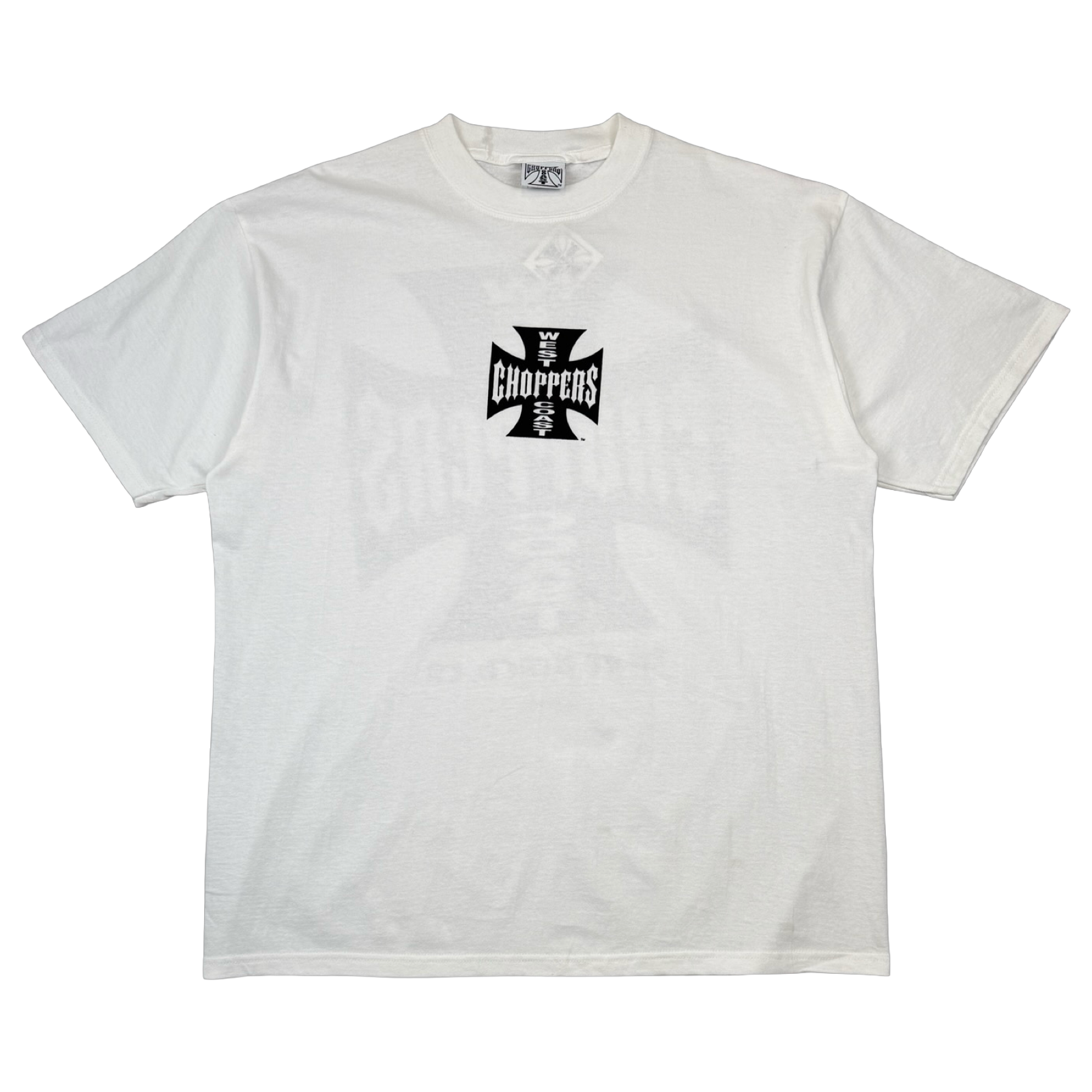 OG West Coast Choppers Logo Tee White