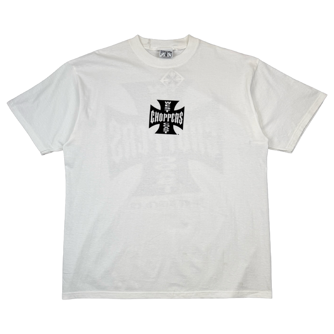 OG West Coast Choppers Logo Tee White