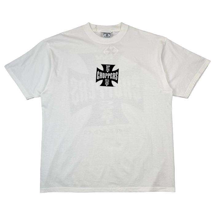 OG West Coast Choppers Logo Tee White | Vitnage Clothing Store Canada