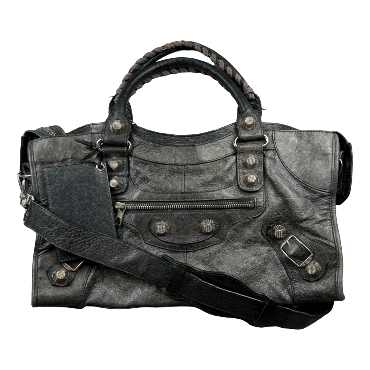 Balenciaga The Giant City Handbag Charcoal