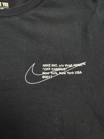 Nike X Off White Virgil Campus Tee Black (USED)