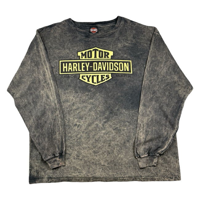 Vintage Harley Davidson St Paul Acid Wash L/S Tee