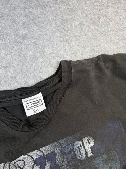 Vintage 1990's ZZ Top Antenna World Tour Tee Black | Vitnage Clothing Store Canada
