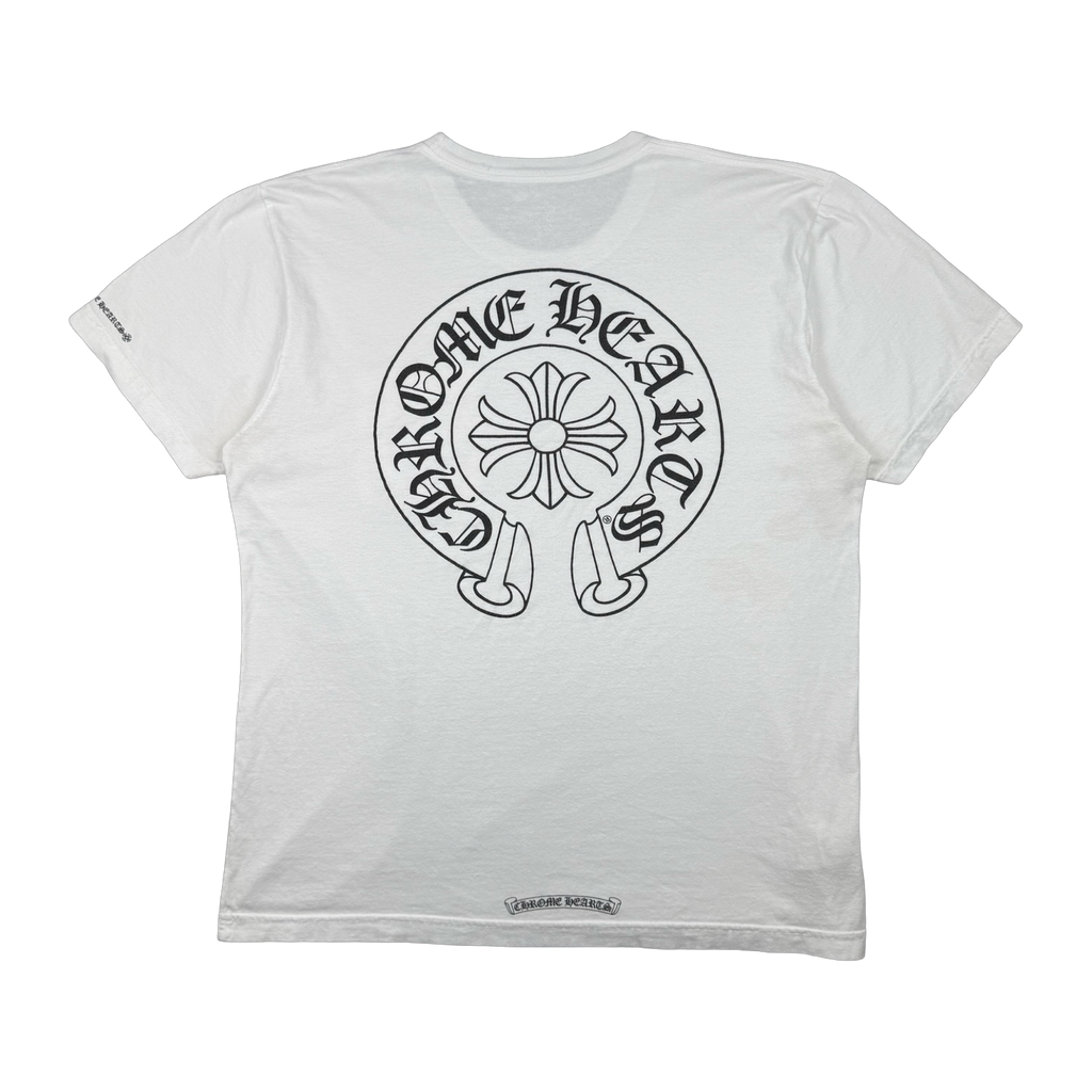 Chrome Hearts Horseshoe Pocket Tee White