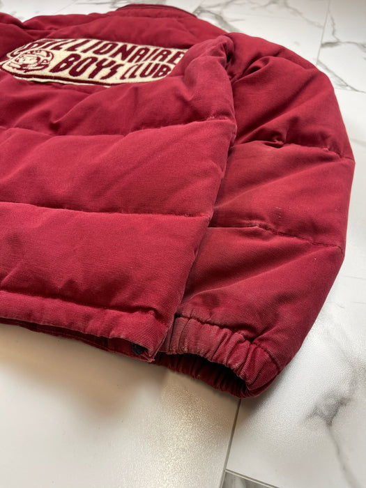 Billionaire Boys Club Canvas Puffer Jacket Red (USED) | Vitnage Clothing Store Canada