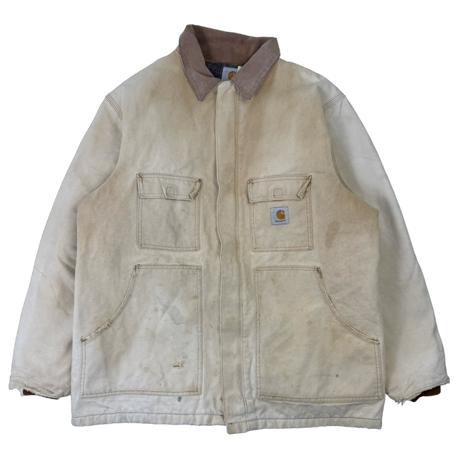 Vintage Carhartt Arctic Work Jacket Beige