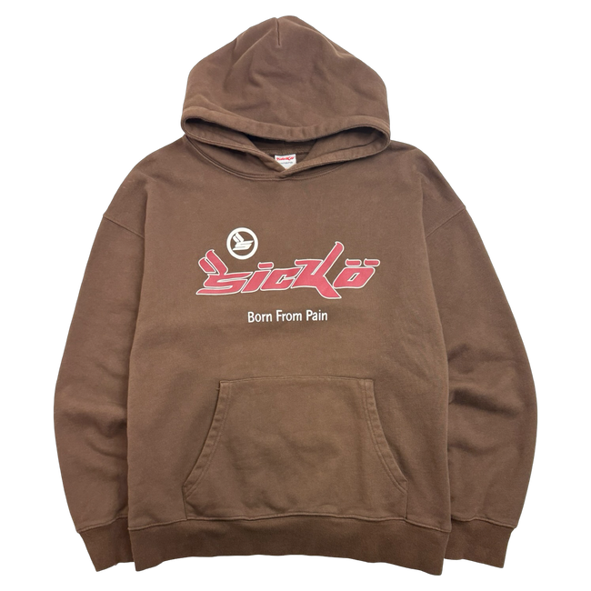 Sicko Born From Pain Hoodie Brown (USED)