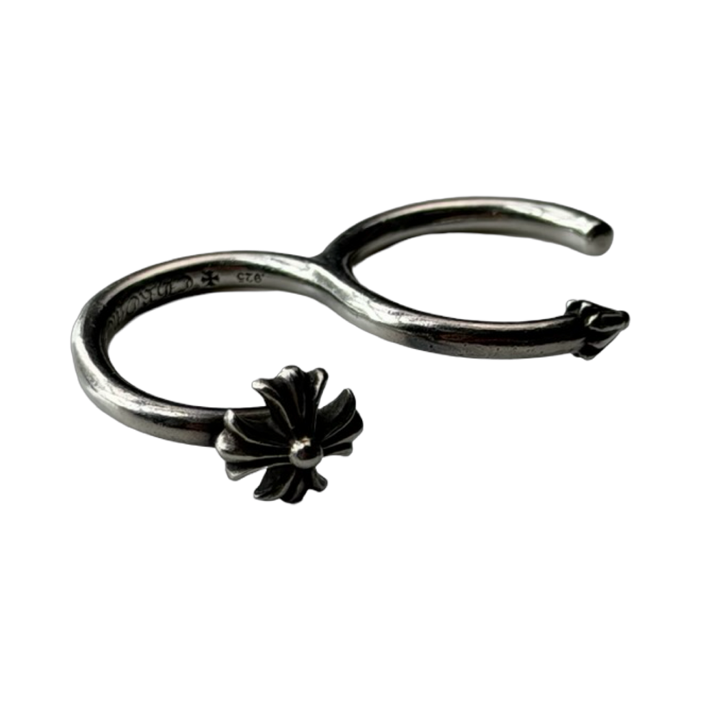 Chrome Hearts Plus Double Ring 9