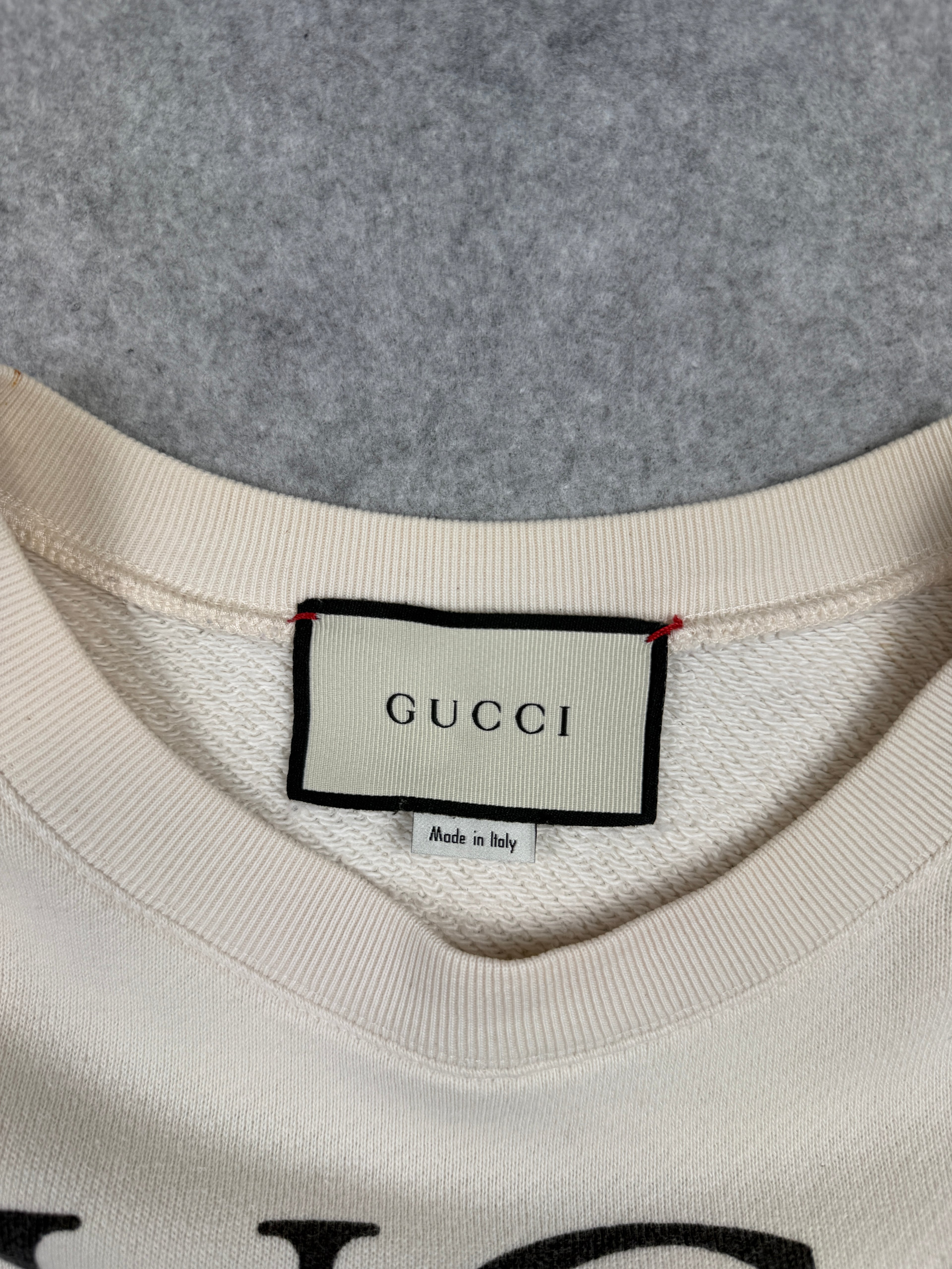 Gucci Interlocking Logo Sweatshirt Off-white