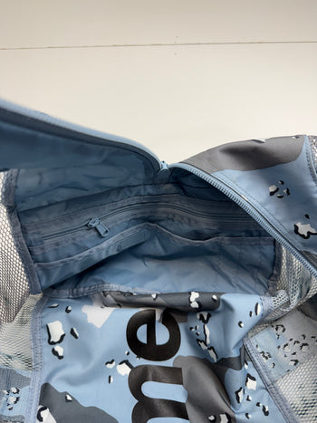 Supreme Big Duffle Bag Blue Camo SS20 (USED)