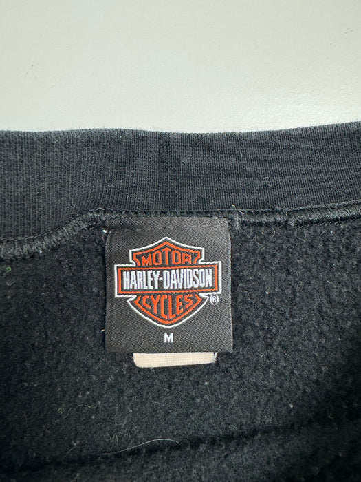 Vintage 2000s Worth Harley Davidson Sweatshirt Black | Vitnage Clothing Store Canada