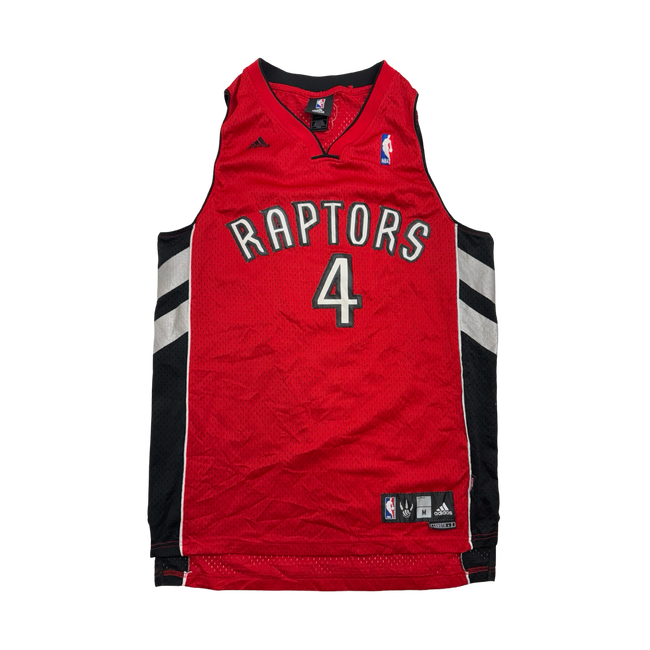 Vintage Adidas Toronto Raptors Chris Bosh Jersey Red