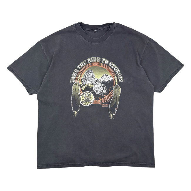 Vintage 1998 Sturgis Night Rider Tee Black