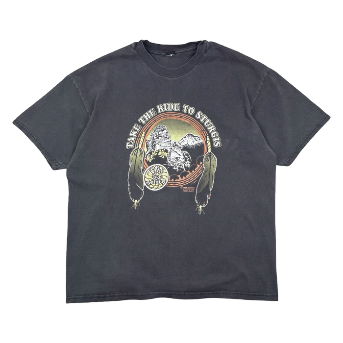 Vintage 1998 Sturgis Night Rider Tee Black | Vitnage Clothing Store Canada