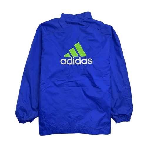 (M) Vintage Adidas Full Zip Light Jacket Blue | Vintage Clothing Store Canada