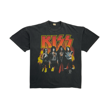 Vintage '96 KISS Band Tee Black