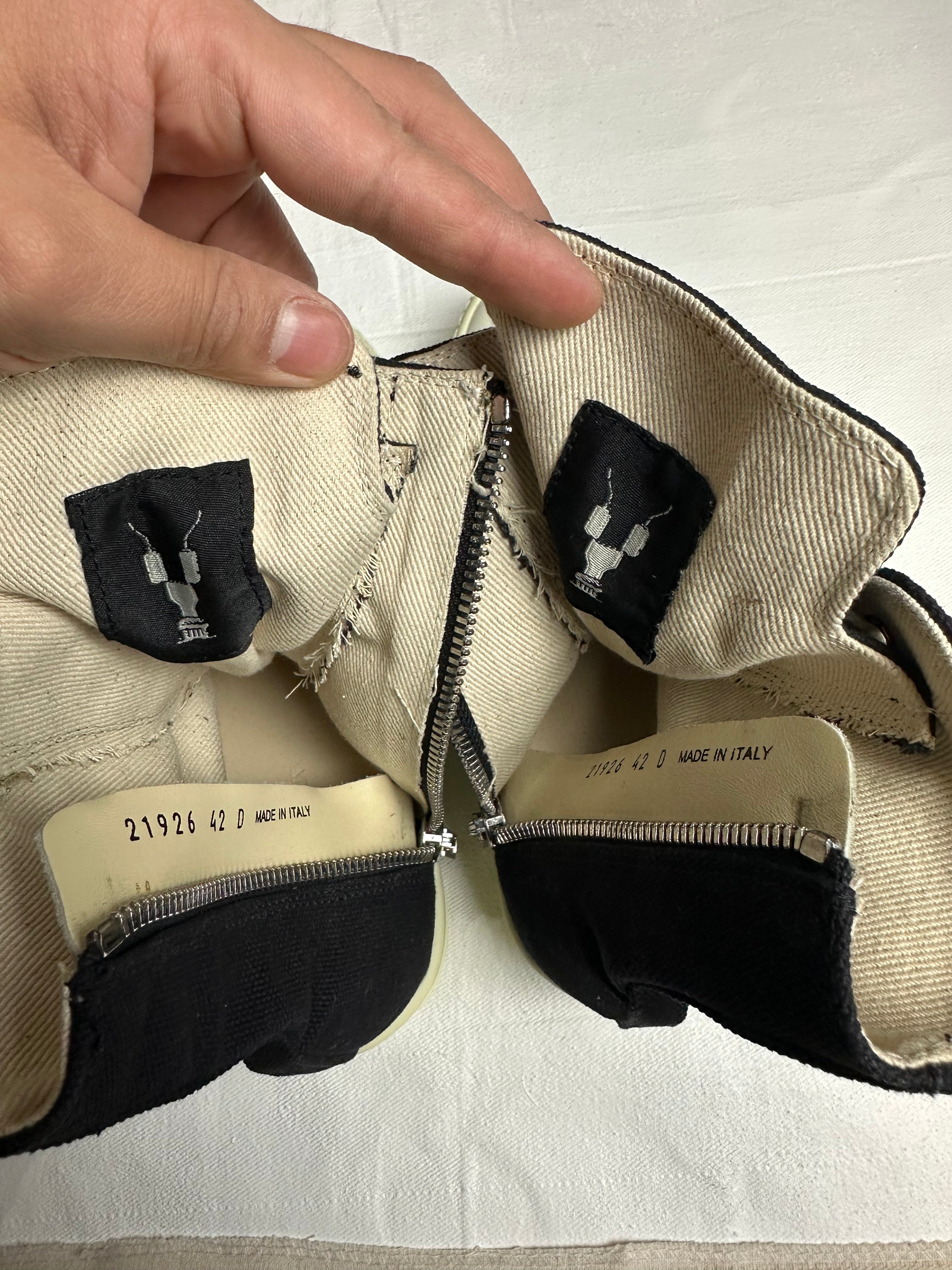 Rick Owens DRKSHDW Strobe Black (USED, NO BOX)