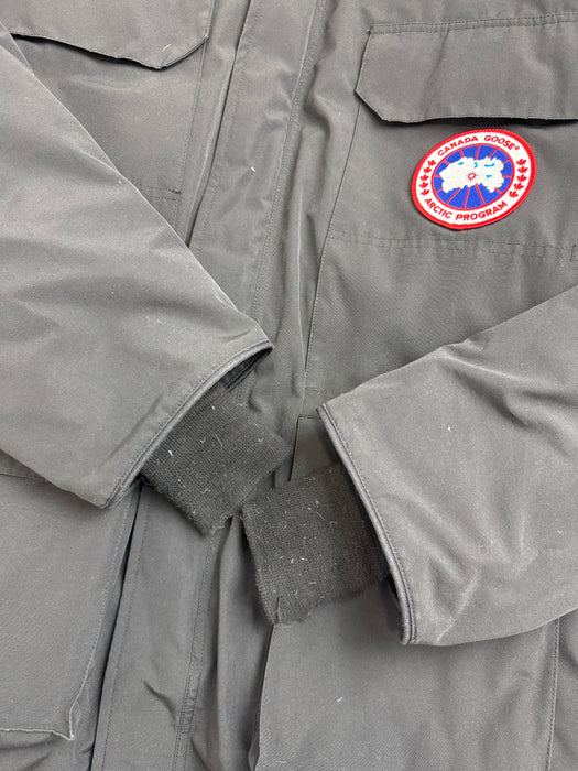 2000’s Canada Goose Expedition Parka Black (USED) | Vitnage Clothing Store Canada