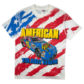 Vintage Ted Musgrave AOP Racing Tee White