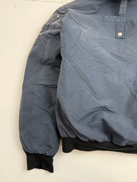 Moose Knuckles Ballistic Bomber Jacket Navy (USED) | Vitnage Clothing Store Canada