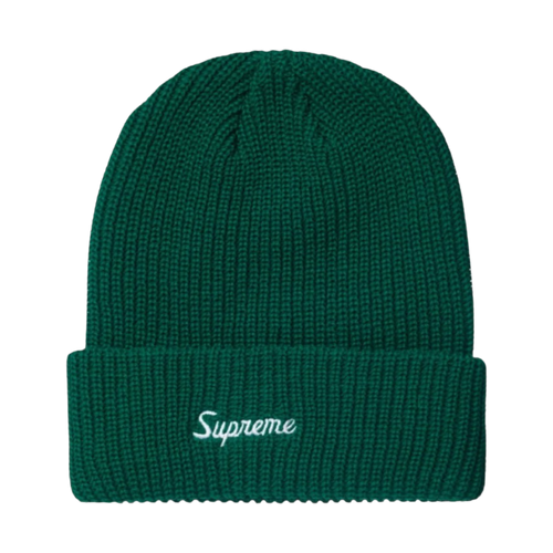 Supreme Loose Gauge Beanie Green | Vintage Clothing Store Canada