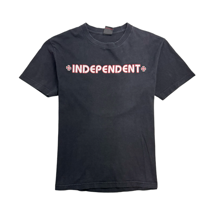 Vintage 2000s Independent Tee Black | Vitnage Clothing Store Canada