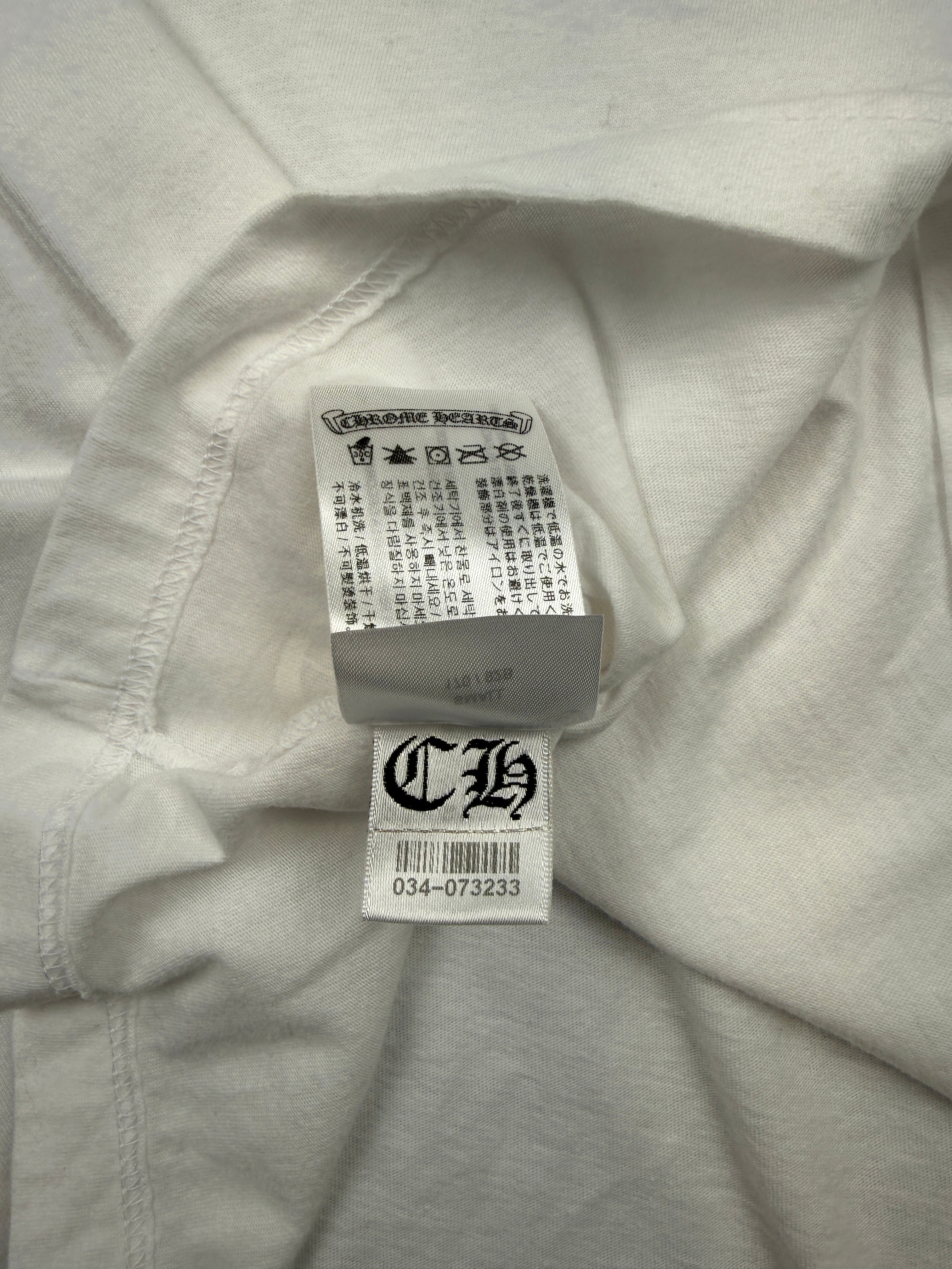 Chrome Hearts I Heart NY L/S Tee White