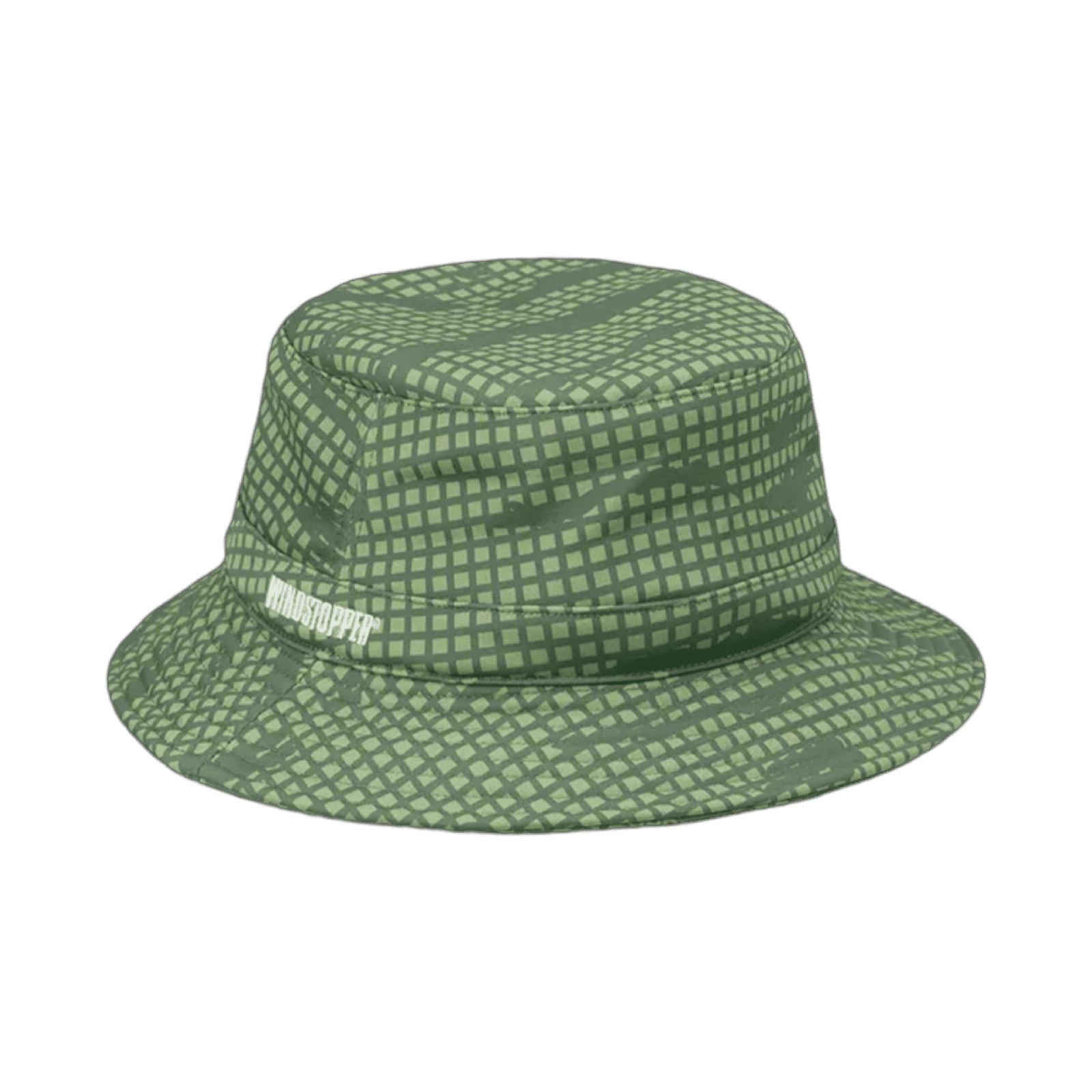 Supreme Windstopper Earflap Crusher Bucket Hat Olive Grid Camo