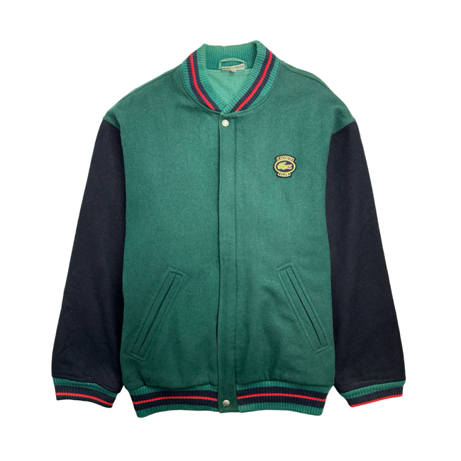 (XL) Vintage 90s Lacoste Club Varsity Jacket Green