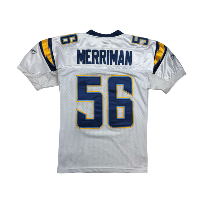 Reebok NFL Los Angeles Chargers Shawne Merriman Jersey White | Vitnage Clothing Store Canada