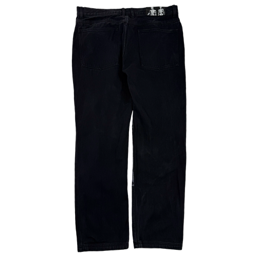 Pleasures Swallow Denim Jeans Black (USED) | Vintage Clothing Store Canada