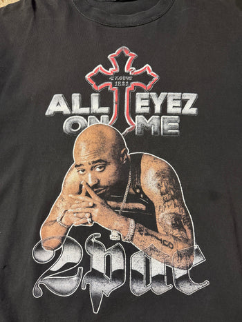 Y2K Tupac All Eyez On Me Tee Black