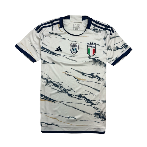 Adidas Italy UEFA Champions Soccer Jersey White | Vintage Clothing Store Canada