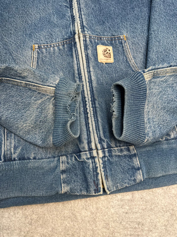 Vintage 1990’s A91 Carhartt Active Jacket Denim Dusty Blue