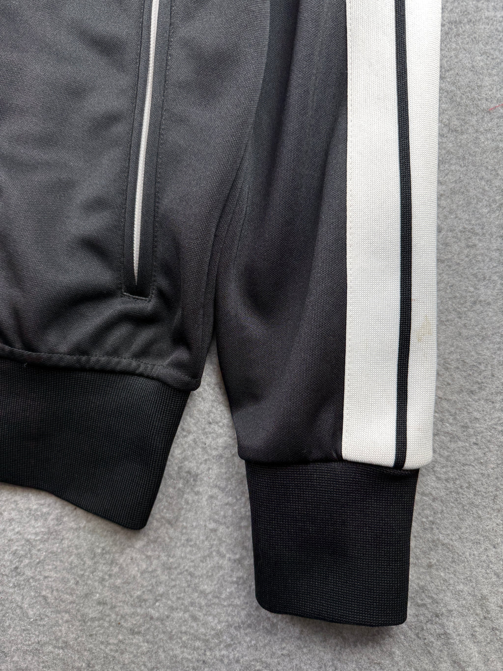 Palm Angels Classic Track Jacket Black/White (USED)