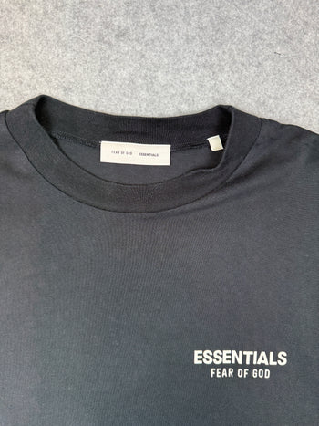 Fear Of God Essentials Logo L/S Tee Black (USED)
