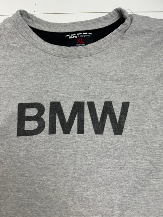 (XL) Vintage BMW Double Layered Heavyweight Tee Grey | Vitnage Clothing Store Canada