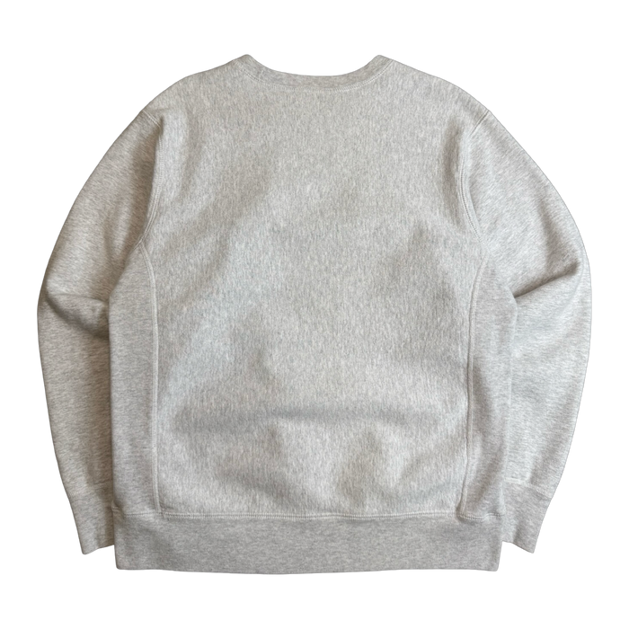 Supreme Box Logo Crewneck Ash Grey (USED) | Vitnage Clothing Store Canada