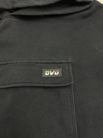 OVO Chest Pocket Hoodie Black (USED)