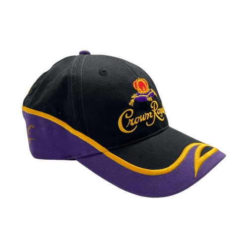 Vintage Crown Royal Nascar Racing Strapback Hat Purple | Vintage Clothing Store Canada