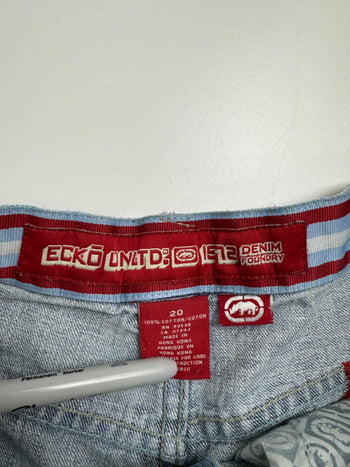 Vintage Y2k Ecko Unltd. Co. Light Denim Pants