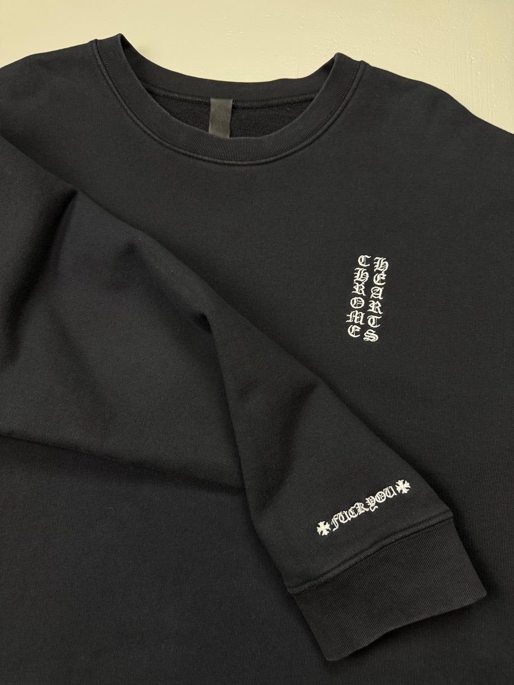Chrome Hearts Vertical Logo Sweatshirt