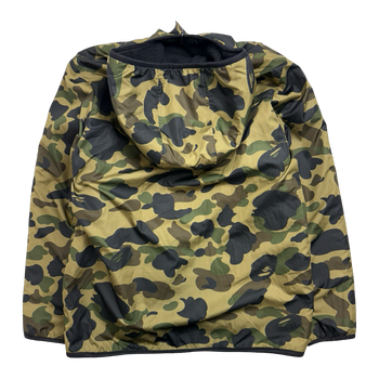 BAPE 1st Camo Reversible Polartec Jacket Green (USED)