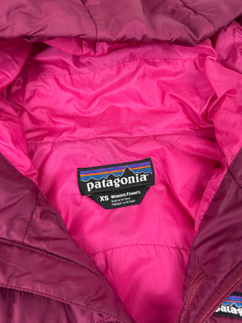 Women's Patagonia Micro Puff Hooded Jacket Purple
