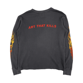 Gallery Dept. Born to Die Thermal L/S Tee Black (USED)
