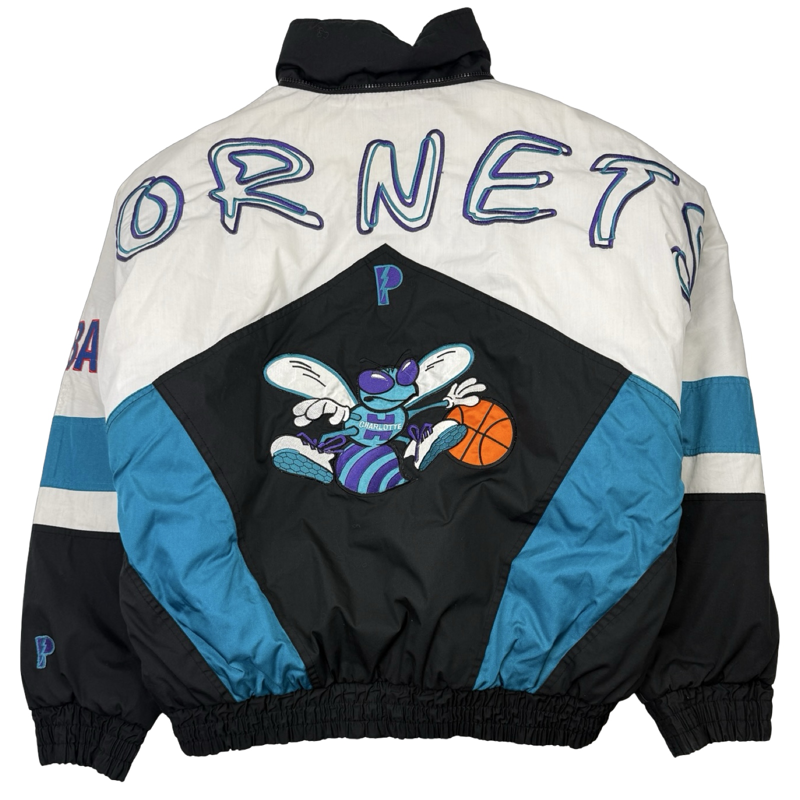 Vintage Pro Player Charlotte Hornets Insulated Jacket