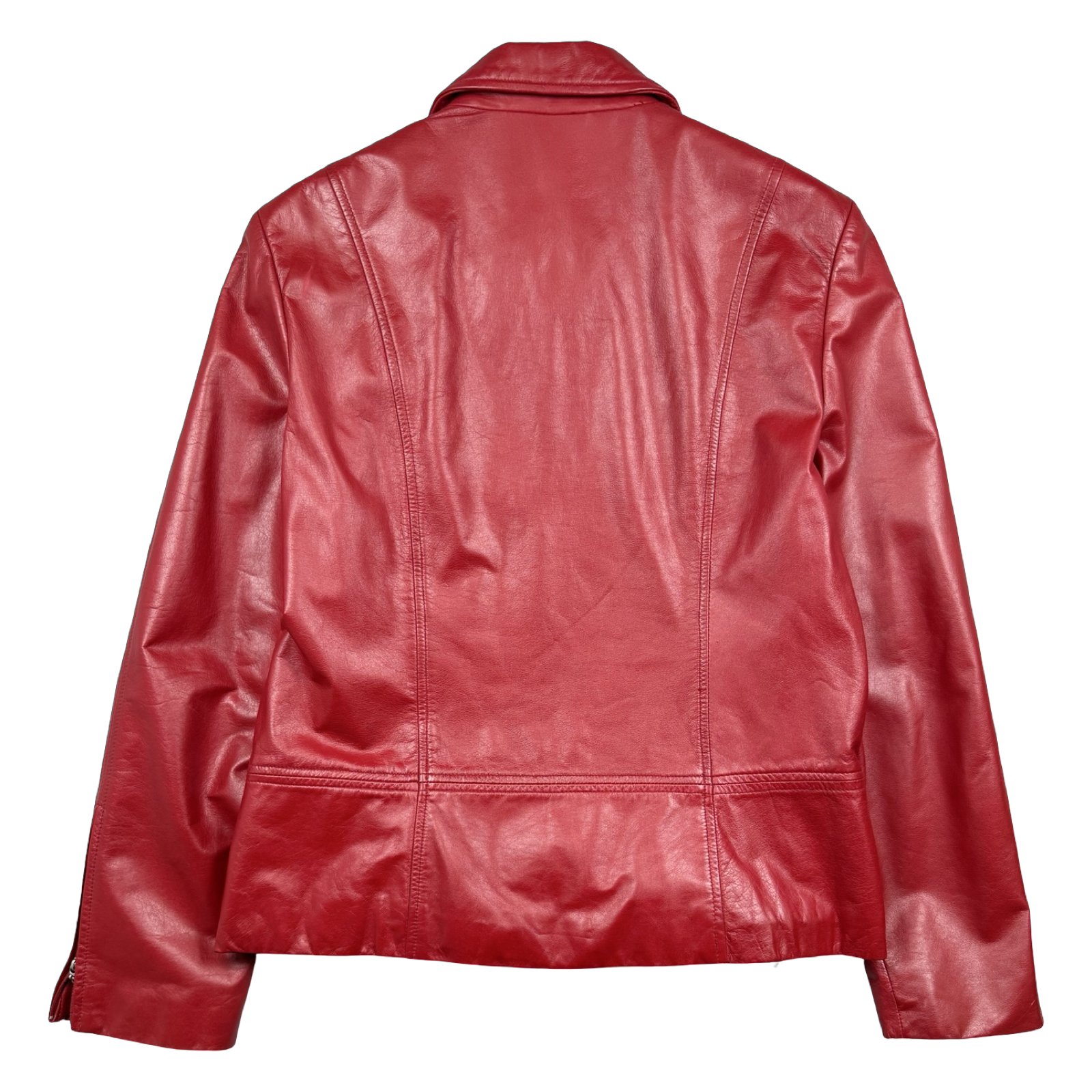 Women’s Vintage Danier Leather Jacket Red (USED)