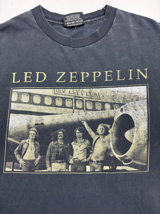 (M) Vintage '05 Led Zeppelin Band Tee Black | Vitnage Clothing Store Canada