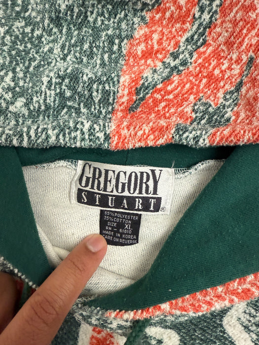 Vintage 90's Miami Hurricanes AOP Hoodie | Vitnage Clothing Store Canada