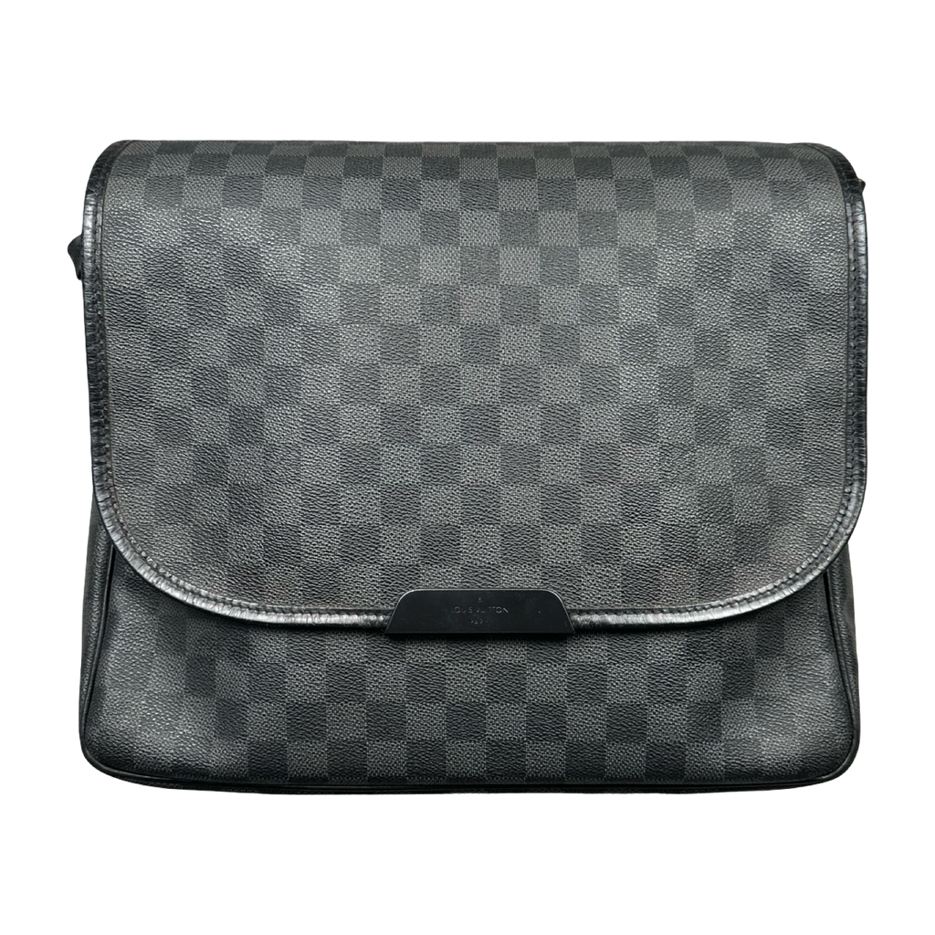 Louis Vuitton Damier Graphite Messenger Bag Black